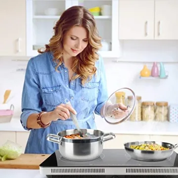 Duxtop 19PC Stainless Steel Cookware Set for All Stovetops