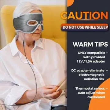 ELEKHEAL Sinus Relief Mask with 3 Heat Settings for Sinus Pressure Relief, Face Heating Pad for Face, Sinusitis, Tension Headache Relief