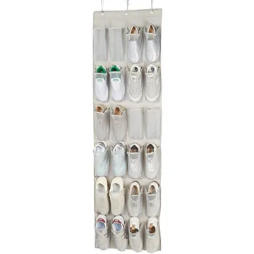 Amazon Basics 24 Pocket Over-the-Door Shoe Organizer