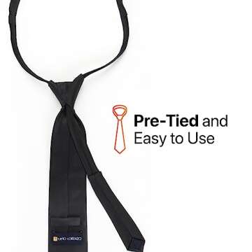 Stylish and Functional UMO Lorenzo Zipper Tie for All