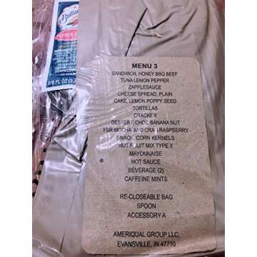 FSR First Strike Rations - Portable Meals for Adventurers