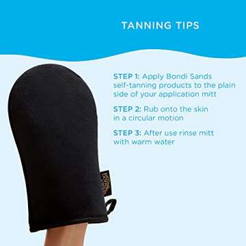 Bondi Sands Light/Medium Self Tanning Foam + Application Mitt | Includes Lightweight Sunless Foam + Reusable Mitt for a Flawless Finish ($30 Value)