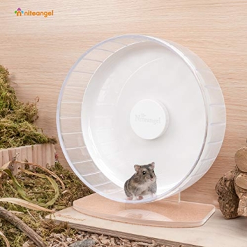 Niteangel Super-Silent Hamster Exercise Wheel - Adjustable & Quiet
