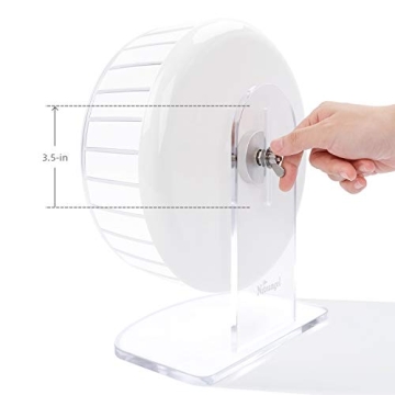 Niteangel Super-Silent Hamster Exercise Wheel - Adjustable & Quiet