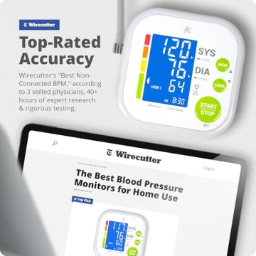 Greater Goods Blood Pressure Monitor For Accurate Home Tests
