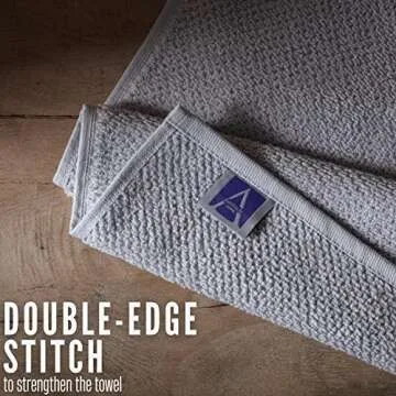 Soft & Fluffy Turkish Hand Towels - 4 Pack - Light Grey