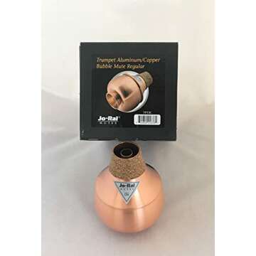 Jo-Ral 2C Trumpet Copper Bubble Mute for Musicians