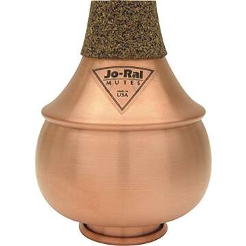 Jo-Ral 2C Trumpet Copper Bubble Mute for Musicians
