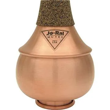 Jo-Ral 2C Trumpet Copper Bubble Mute for Musicians