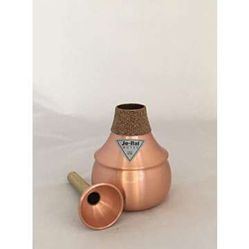 Jo-Ral 2C Trumpet Copper Bubble Mute for Musicians