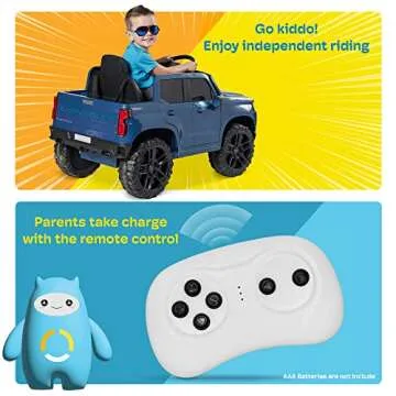 Kidzone Chevrolet Silverado Ride On Truck for Kids 3-6
