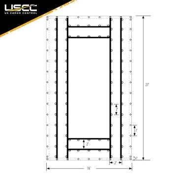 US Cargo Control Heavy-Duty Steel Tarp - 16 Foot x 27 Foot Flatbed Tarp - Black 18 Ounce PVC-Coated Polyester Waterproof Material - Protects Your Flatbed Trailer Cargo from Wind, Snow, Rain, and Sun