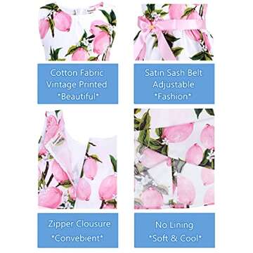 Charming Summer Dress for Toddler Girls by PrinceSasa