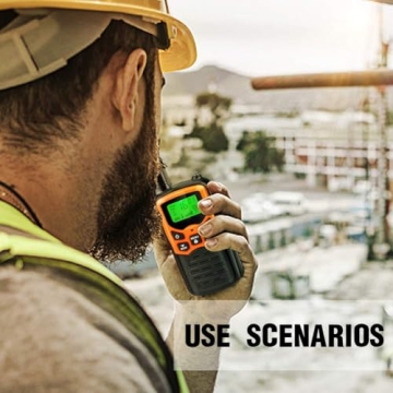 MOICO Long Range Walkie Talkies for Hiking & Camping