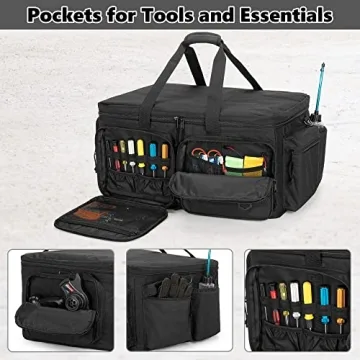 GOBUROS RC Storage Bag for 1/8 and 1/10 Cars