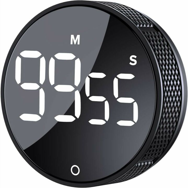 Digital Alarm Clock with USB Ports & Large Display