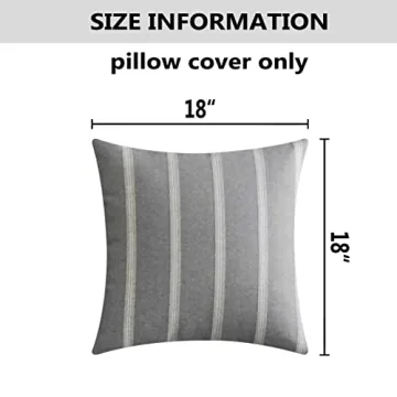 Stylish Eco-Friendly Throw Pillow Covers Set of 2