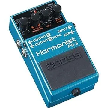 Boss PS-6 Harmony Effects Pedal for Guitarists and Musicians