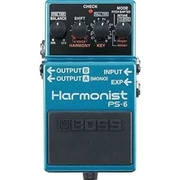Boss PS-6 Harmony Effects Pedal for Guitarists and Musicians