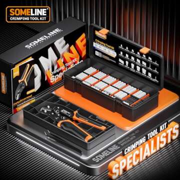 SOMELINE® Professional Crimp Tool Set for 21 Connector Types