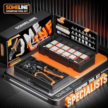 SOMELINE® Professional Crimp Tool Set for 21 Connector Types
