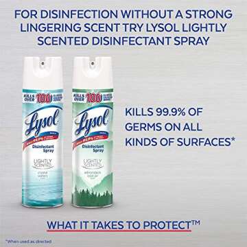 Lysol Disinfectant Spray to Go - 3 Pack Travel Size