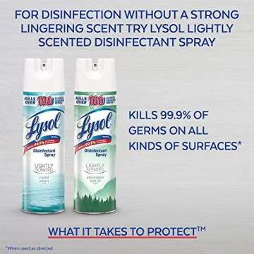 Lysol Disinfectant Spray to Go - 3 Pack Travel Size