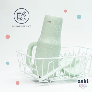 Zak 40oz Stainless Steel Tumbler with Silicone Straw and Handle