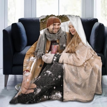 Custom Photo Blanket - Perfect Personalized Gift Ideas!