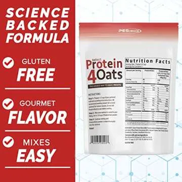 PEScience Select Protein4Oats Strawberries & Cream 12 Servings