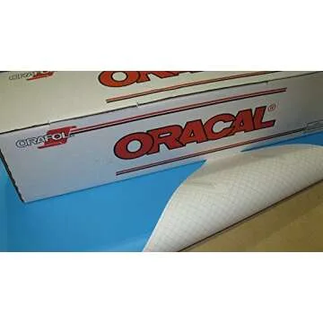 ORACAL Oramask 813 Low-Tack Paint Stencil Vinyl Roll (20ft x 1ft)