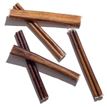 Jack&Pup Extra-Thick Bully Sticks for Dogs - 6 Inch