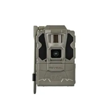 TACTACAM Reveal Pro 3.0 Cellular Trail Camera - Multi-Cellular Network, GPS, 2" LCD, No-Glow IR, Wi-...