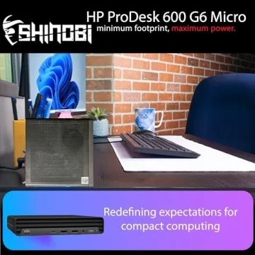 HP ProDesk 600 G6 Mini PC with Intel i5 and 1TB SSD