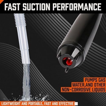 Battery-Operated Electric Siphon Pump for Easy Transfers