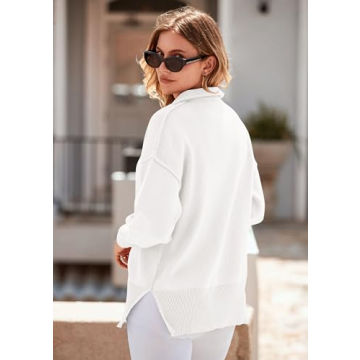 PRETTYGARDEN Women's Stylish Oversized Fall Sweatshirt