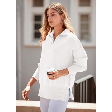 PRETTYGARDEN Women's Stylish Oversized Fall Sweatshirt