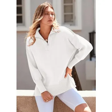 PRETTYGARDEN Women's Stylish Oversized Fall Sweatshirt