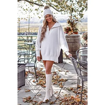 PRETTYGARDEN Women's Stylish Oversized Fall Sweatshirt