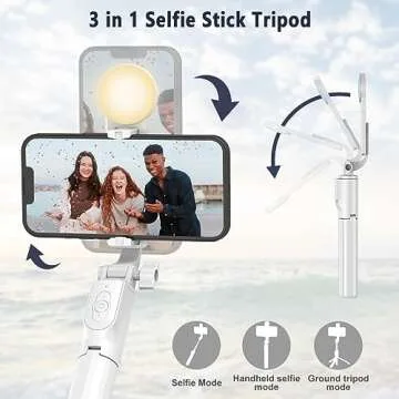 BEFAME Selfie Stick & Tripod with Remote - All Devices