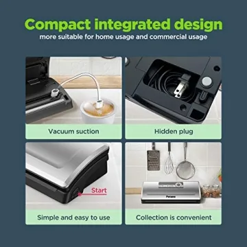 POTANE Precision Vacuum Sealer - 8-in-1 Food Preserver
