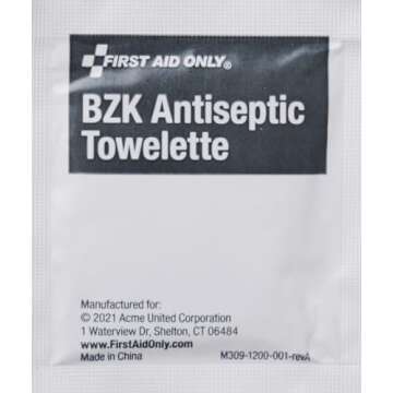 First Aid Only PhysiciansCare On-The-Go Emergency First Aid Kit for Home, Work, and Travel, 13 Pieces