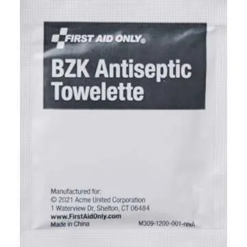 First Aid Only PhysiciansCare On-The-Go Emergency First Aid Kit for Home, Work, and Travel, 13 Pieces