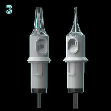 HAWINK SMP Tattoo Cartridge Needles Standard 3 Round Liner 0.25MM 50PCS for Permanent Makeup Hair Scalp EN05S-50-0803RL