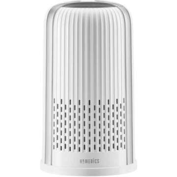 Air Purifier with 360-Degree HEPA Filtration System