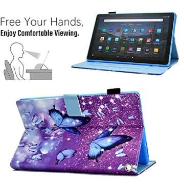 Stylish Funut Folio Case for Fire HD 8 Tablet