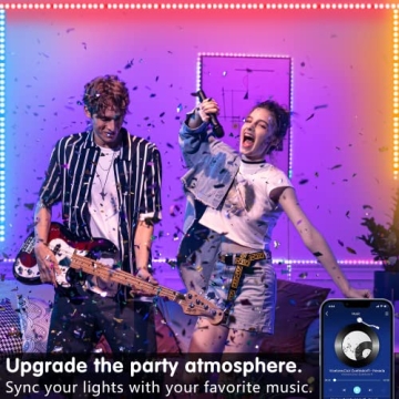 Keepsmile 100ft LED Strip Lights with App Control