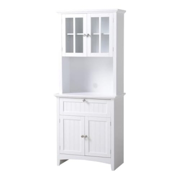 Stylish and Sturdy Hutch Cabinet by American Furniture Classics