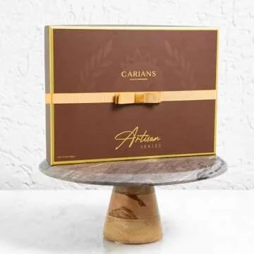 CARIANS Chocolate Gift Box, Box of Candy, Assorted Luxury Premium Pralines Gourmet Chocolate Gift Basket, Dark, Milk & Truffles, Great for Gift Giving