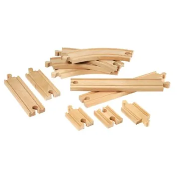 BRIO World 33401 Expansion Pack | Kids Wooden Train Tracks
